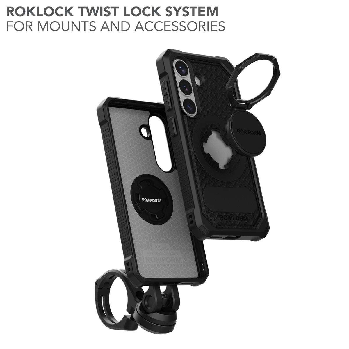 Samsung Galaxy S26 Rugged Phone Case with Roklock® Twist Lock System