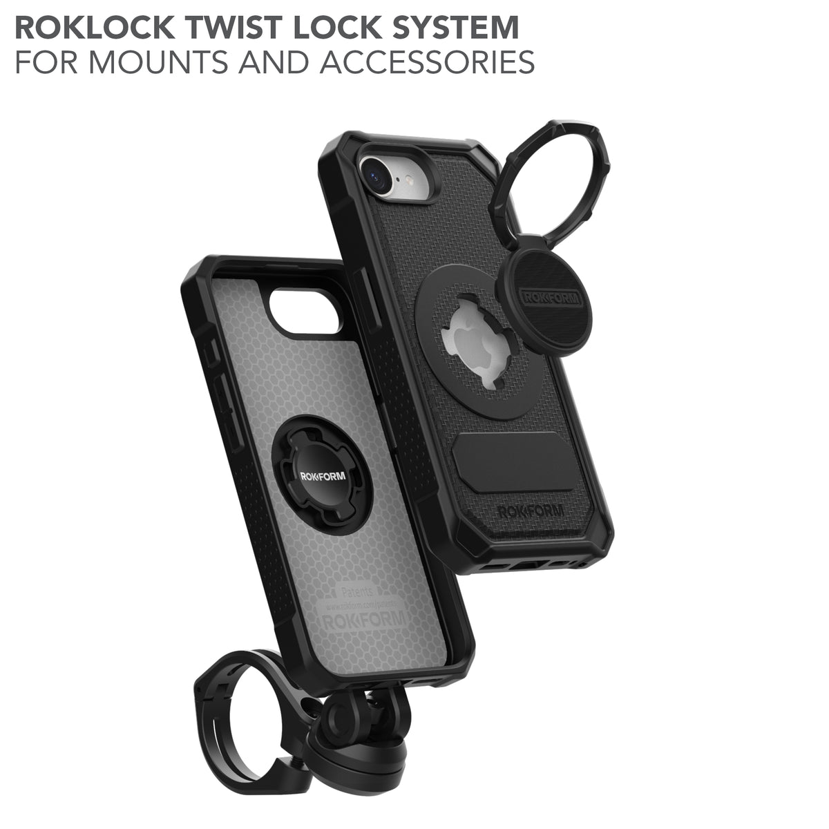 Rugged iPhone 16e Case with RokLock Twist Lock System