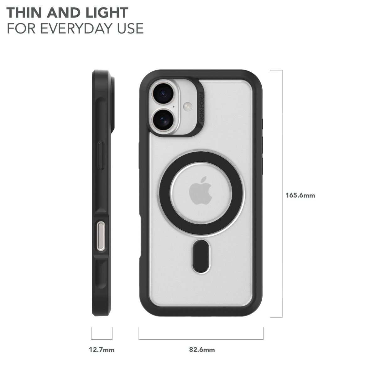 Magnetic iPhone 16 Plus Slim Case Magnetic iPhone 16 Plus Slim Case
