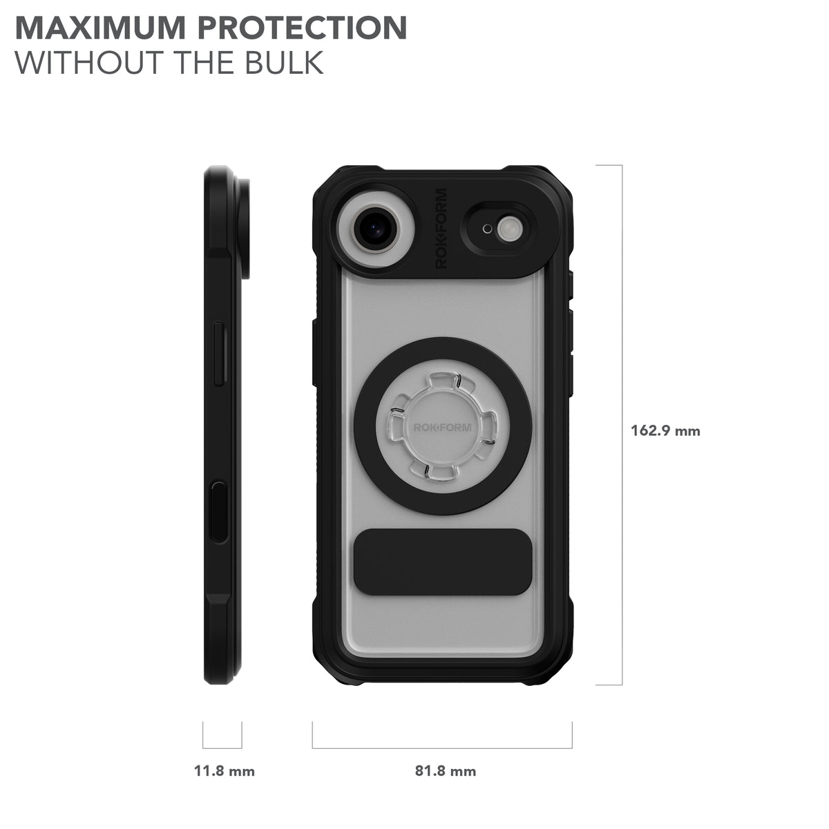 iPhone 17 Air Crystal Case with Maximum Protection without the bulk