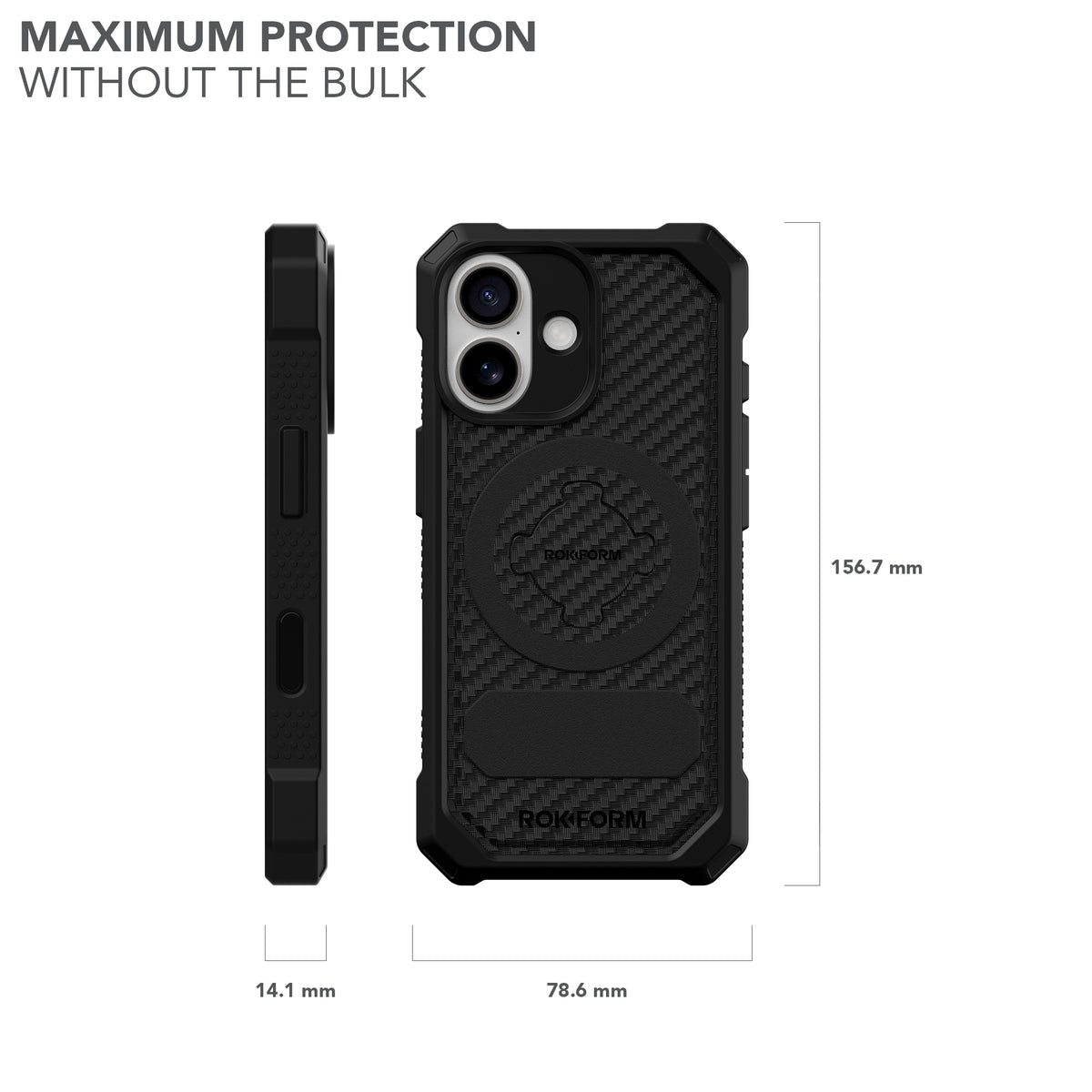 iPhone 17 Rugged Case with Maximum Protection without the bulk