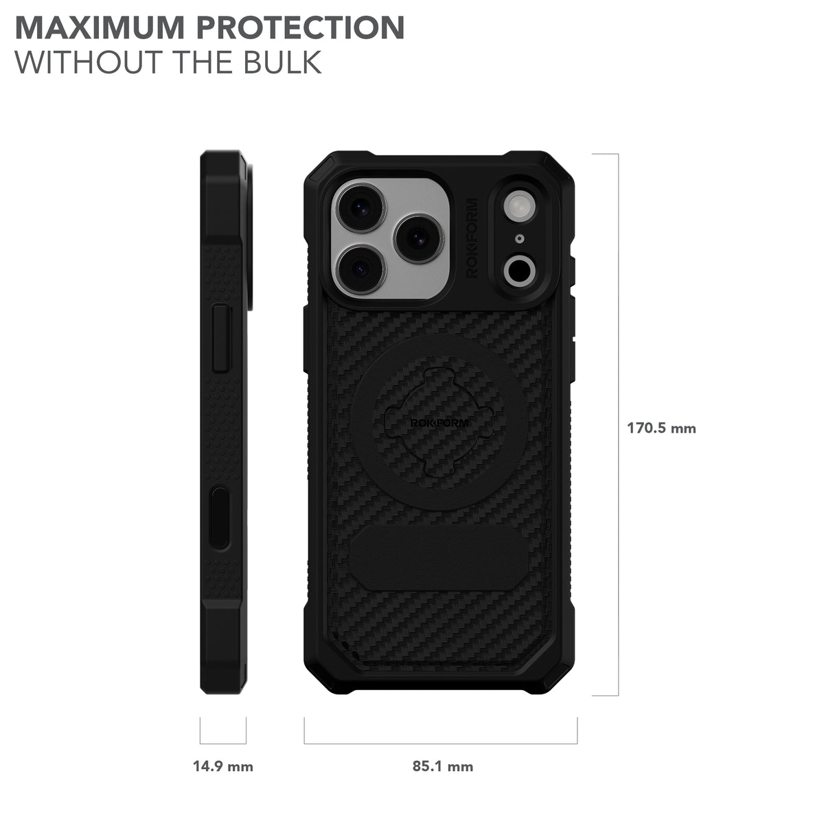 iPhone 17 Pro Max Rugged Case with Maximum Protection without the bulk