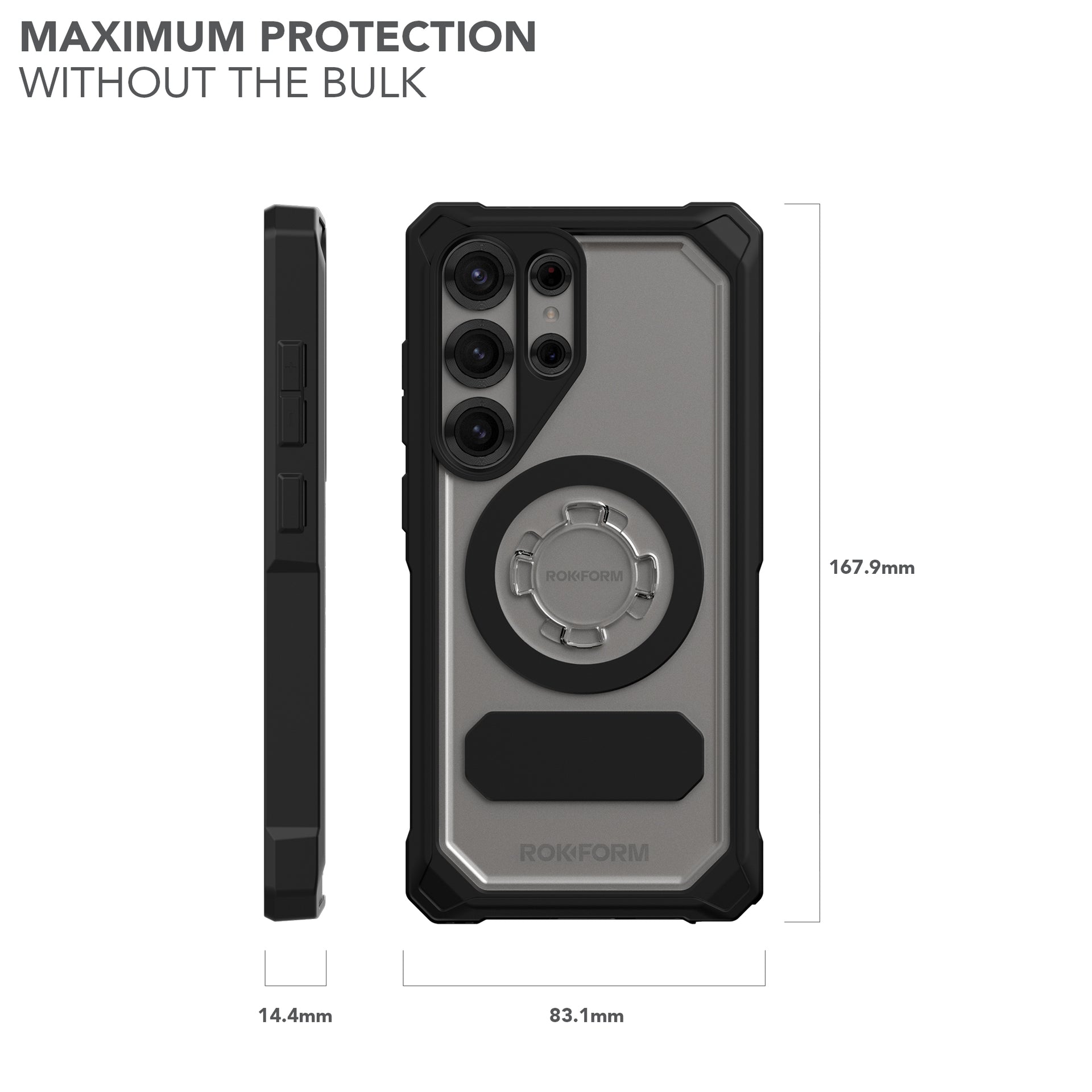 Samsung Galaxy S25 ULTRA Crystal Case with Maximum Protection without the Bulk