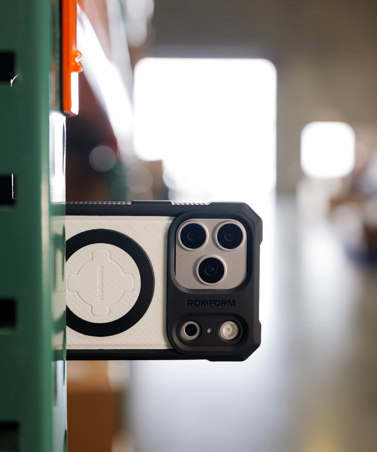 Limited Edition iPhone 17 Pro Rugged Case in Arctic White