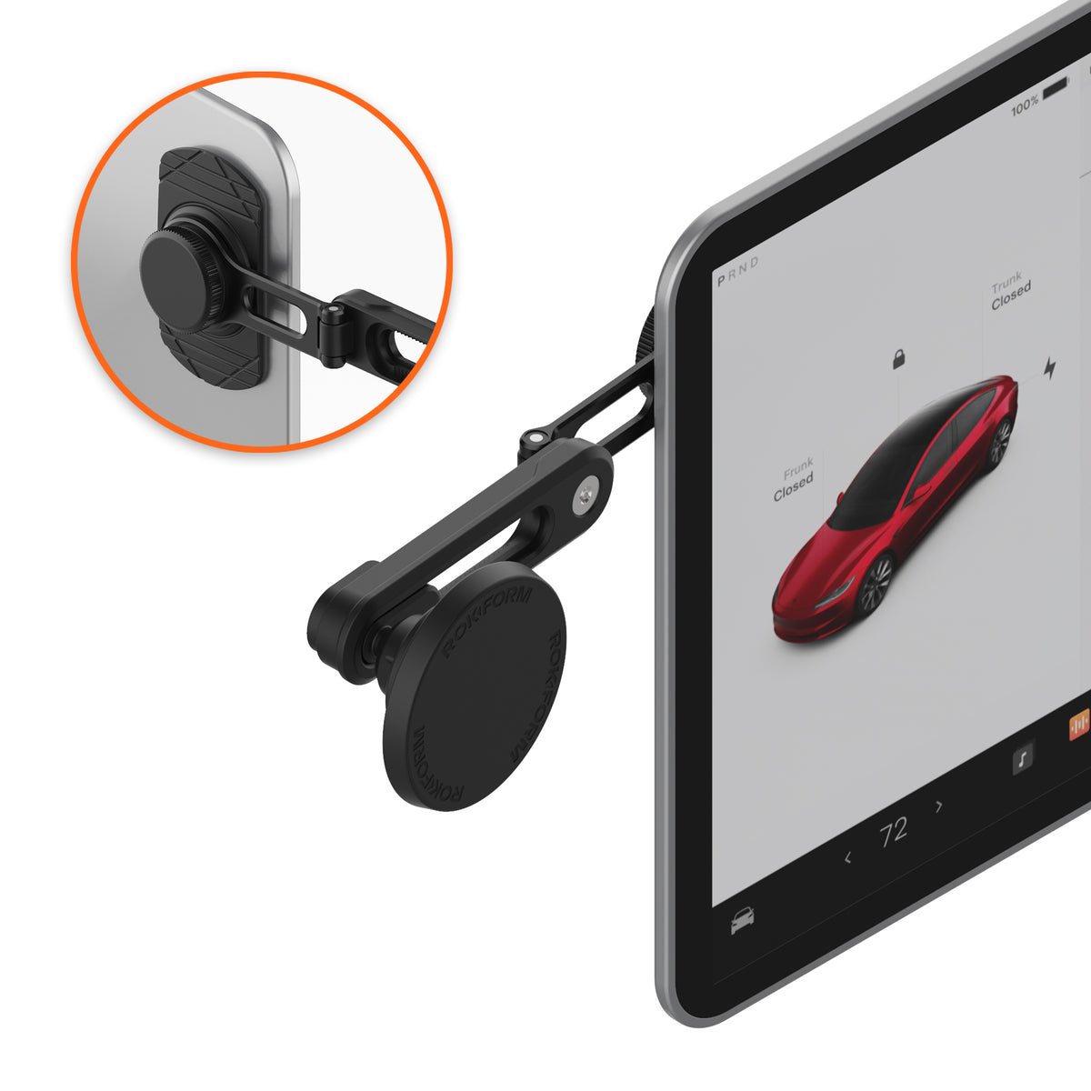 Car Screen Phone Mount Charger