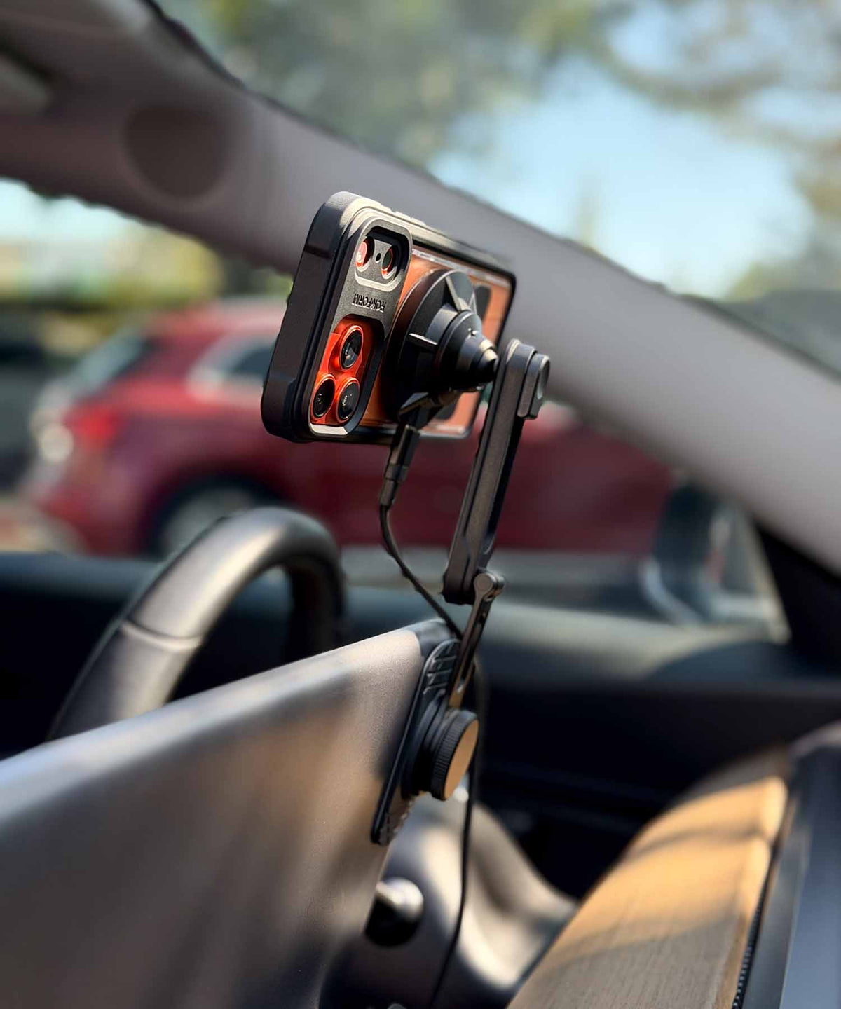 Car Screen Phone Mount Charger | Rokform.com