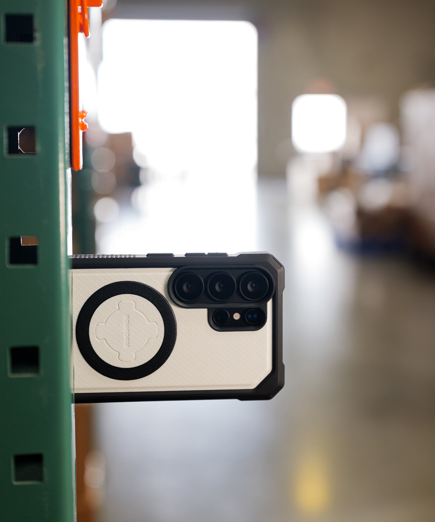 Limited Edition Samsung S26 Ultra Rugged Case in Arctic White
