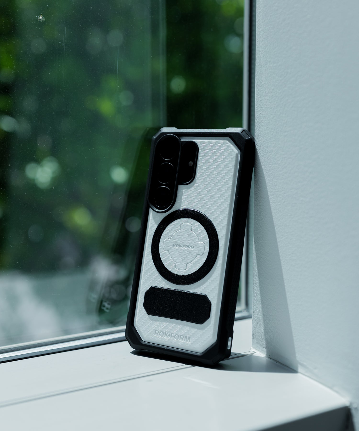 Limited Edition Samsung S26 Ultra Rugged Case in Arctic White