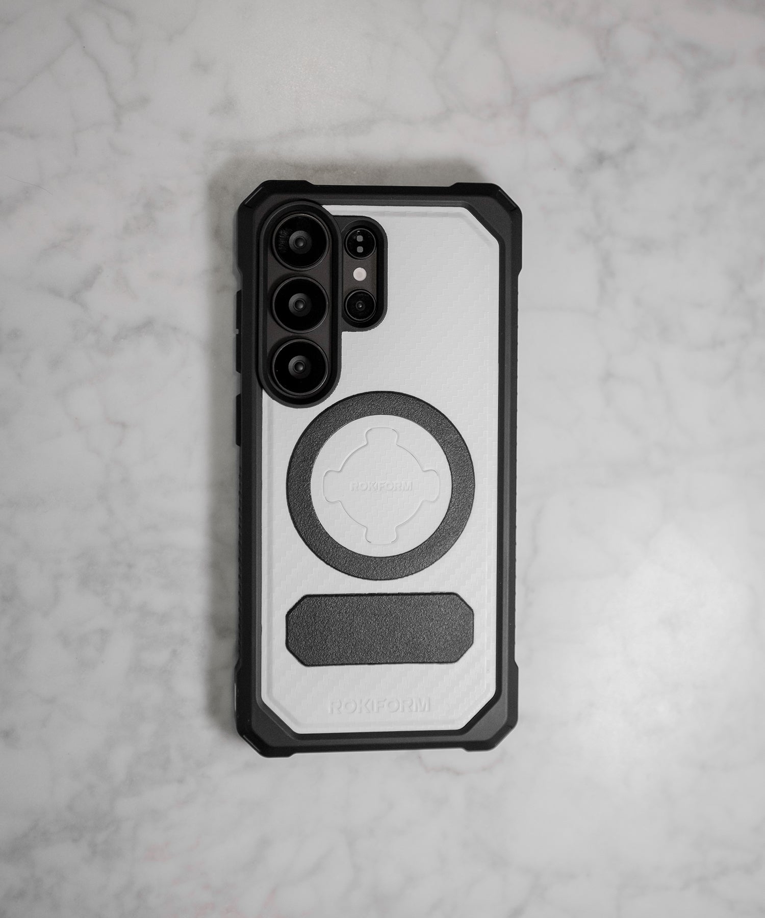 Limited Edition Samsung S26 Ultra Rugged Case in Arctic White