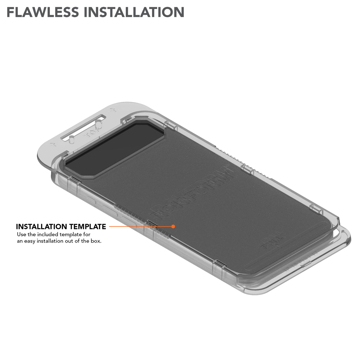 iPhone 18 Pro Tempered Glass Screen Protector with Flawless Installation