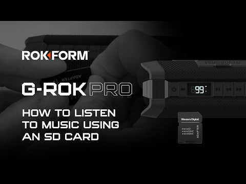 G-Rok PRO Bluetooth Golf Speaker | Rokform.com