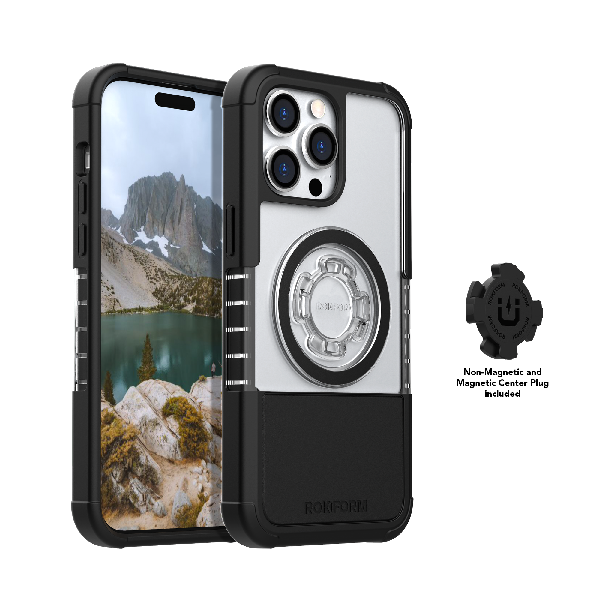 QUAD LOCK MAG FOR iPHONE 15 PRO MAX 6.7 PHONE CASE - Bicycle Tech Bar