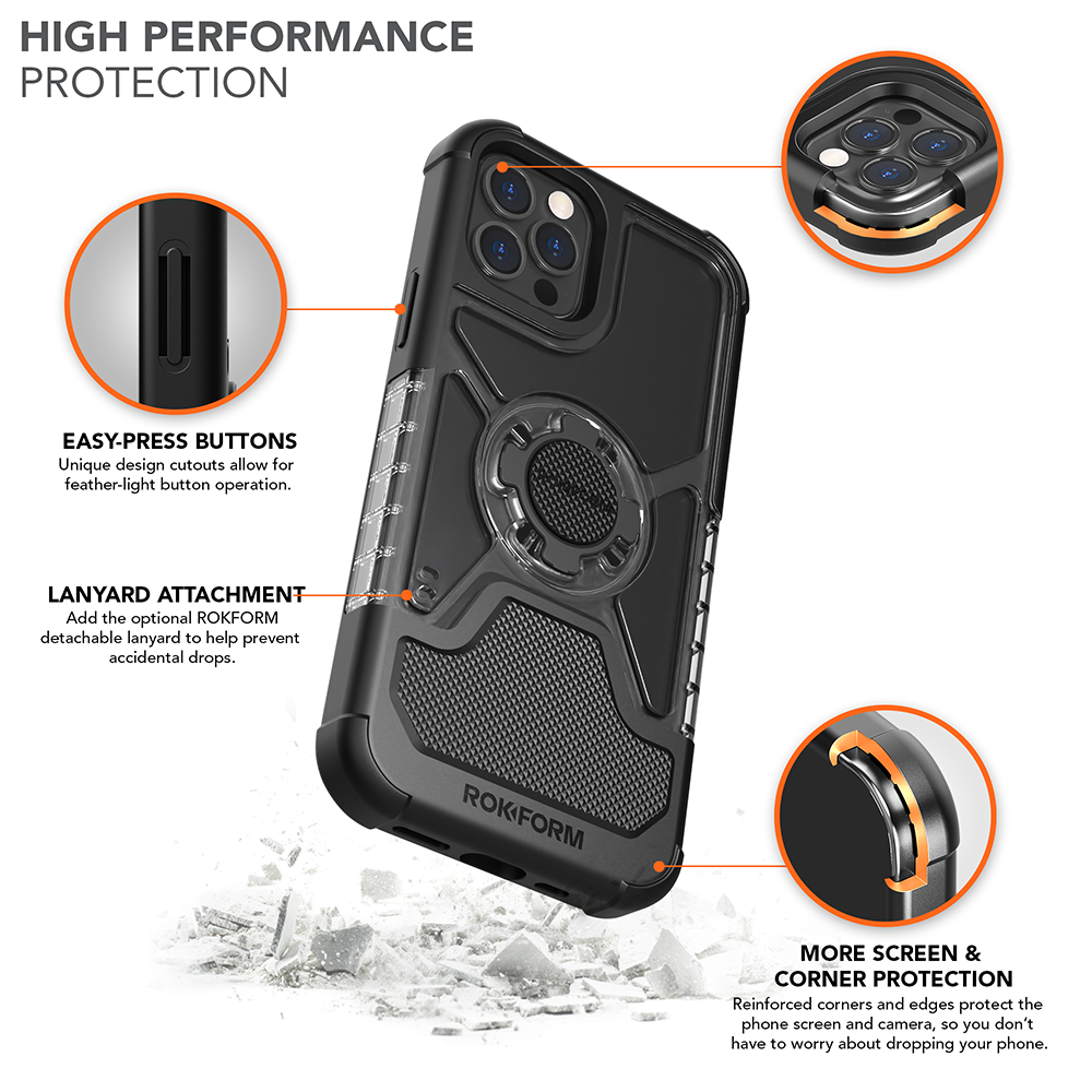 High Performance iPhone 12 Pro Max Crystal Case