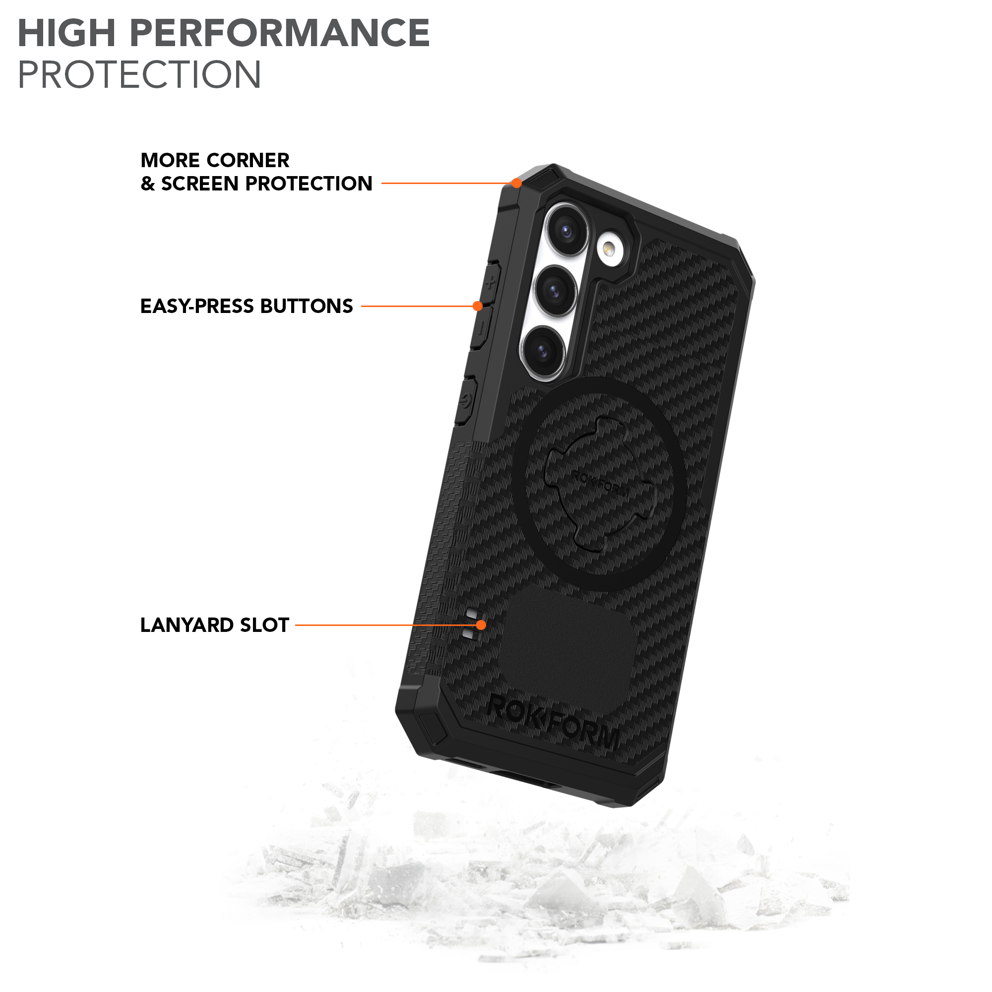 High Performance Galaxy S23 5G Rugged Case