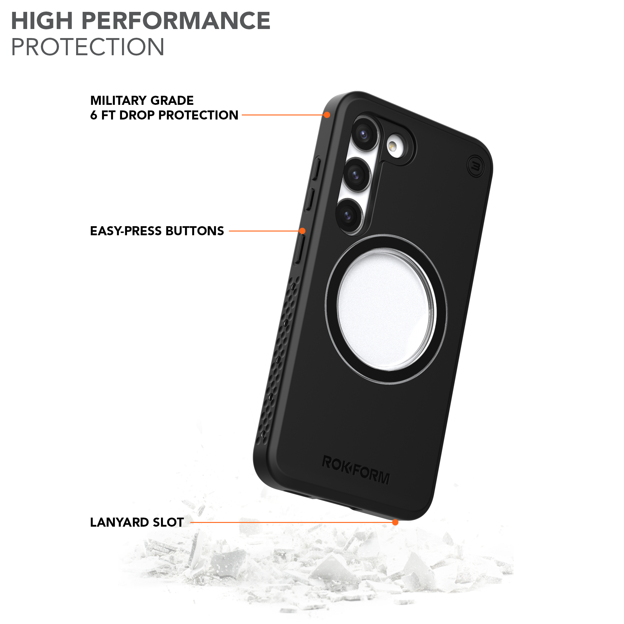 High Performance Samsung Galaxy S23 Eagle 3 Golf Phone Case