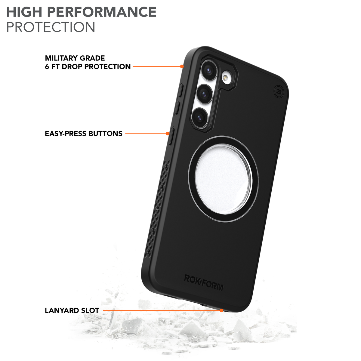 Ultra Protective Samsung Galaxy S23+ Eagle 3 Golf Phone Case