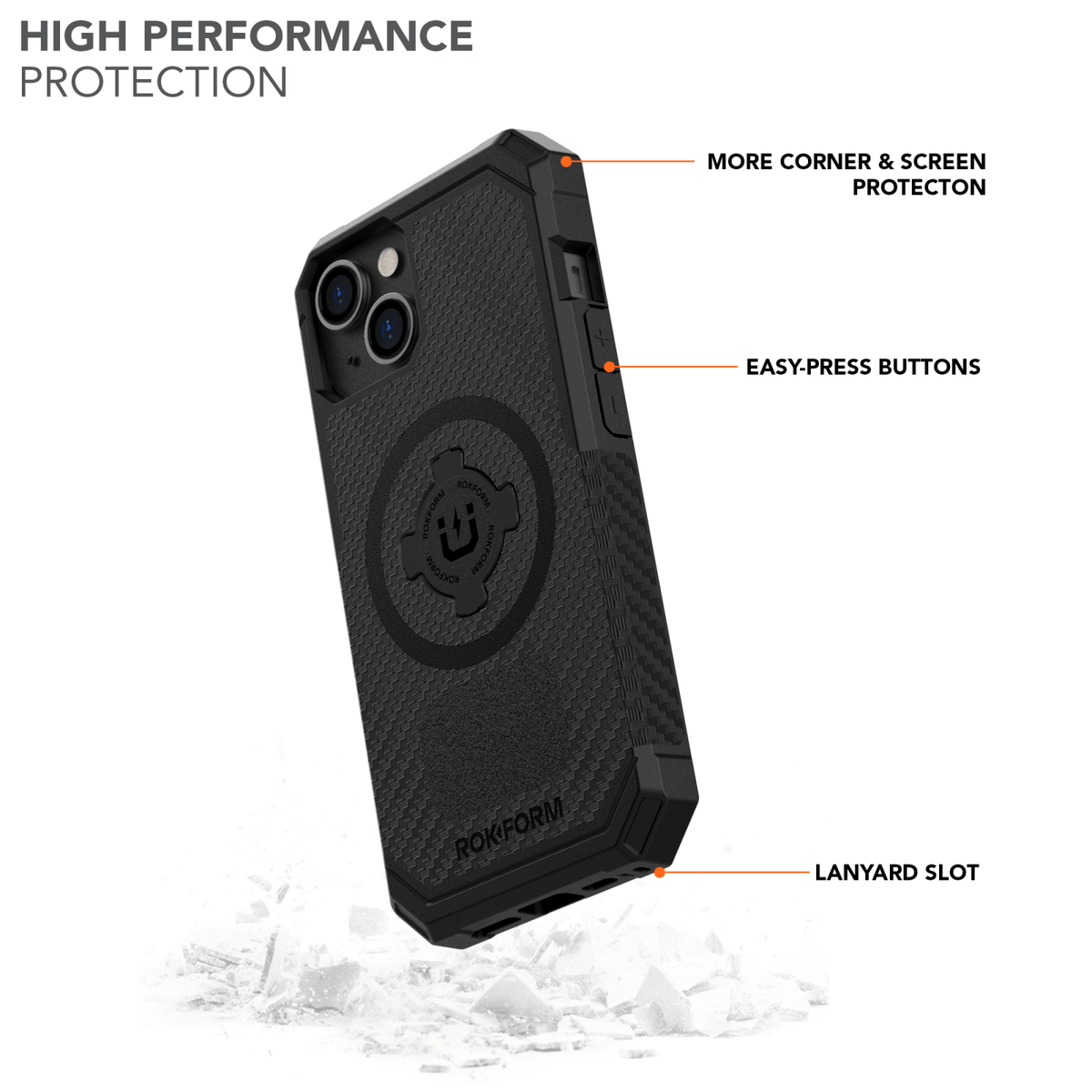 Rokform Rugged Case iPhone 14 Rokform Rugged Case iPhone 14