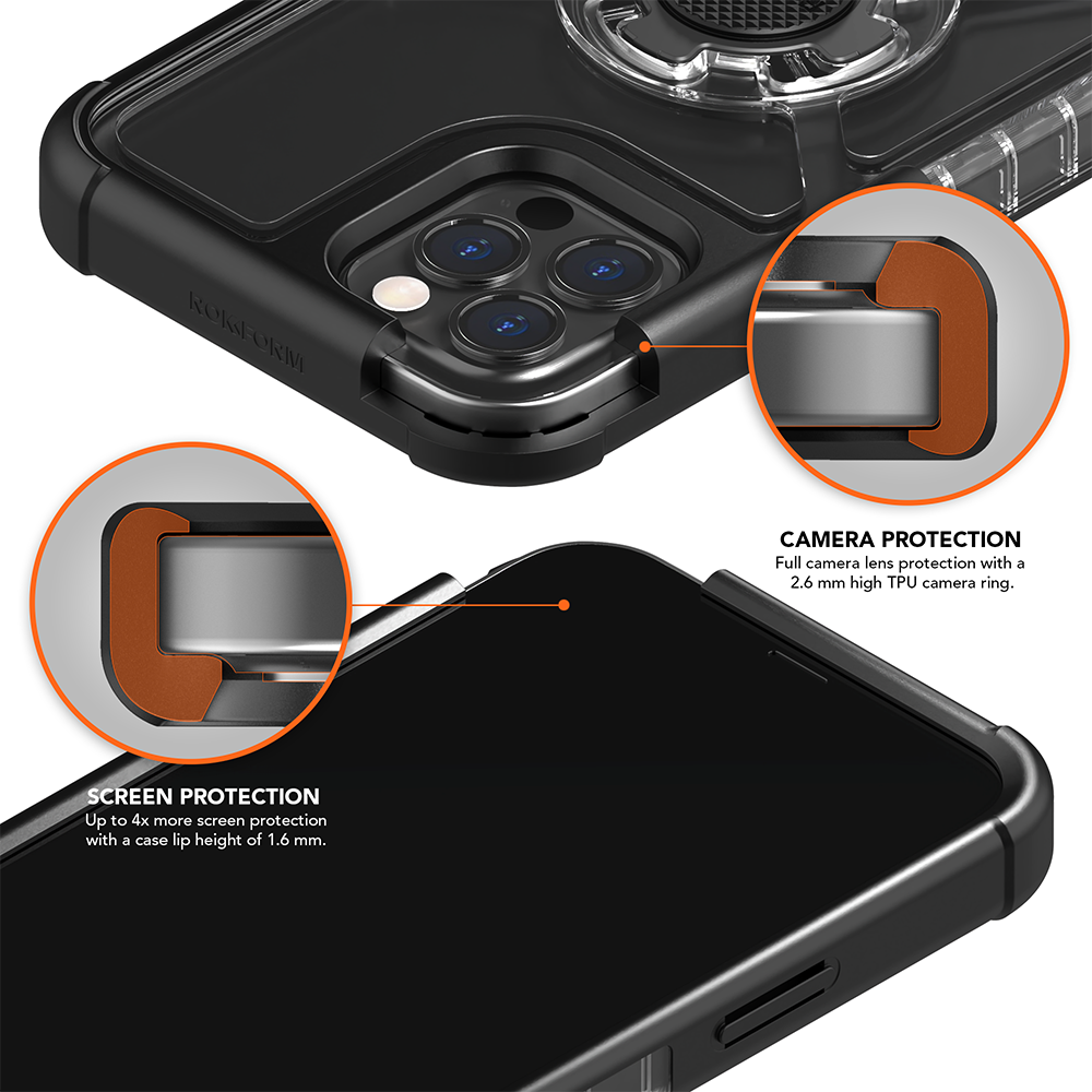 Quad Lock TPU Case for iPhone 12/12 Pro • Priser »