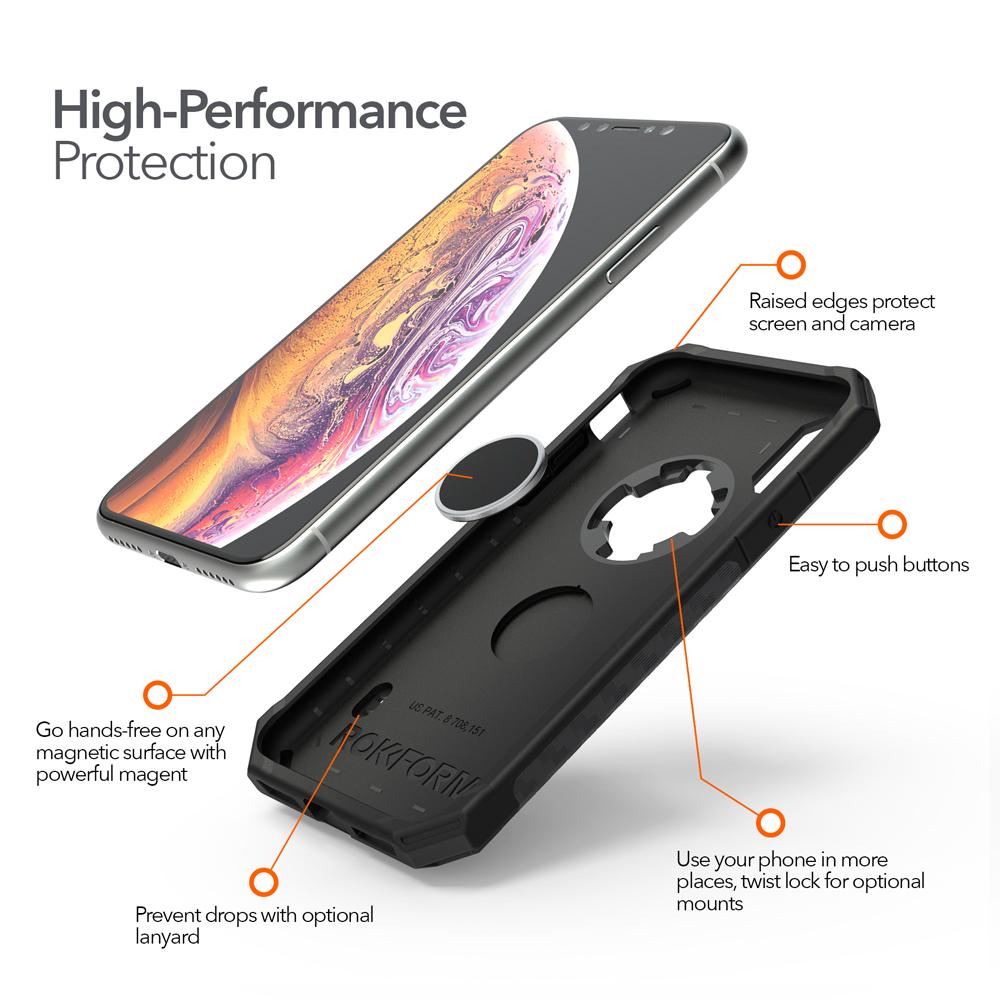 Magnetic Rugged Case - iPhone XS/X