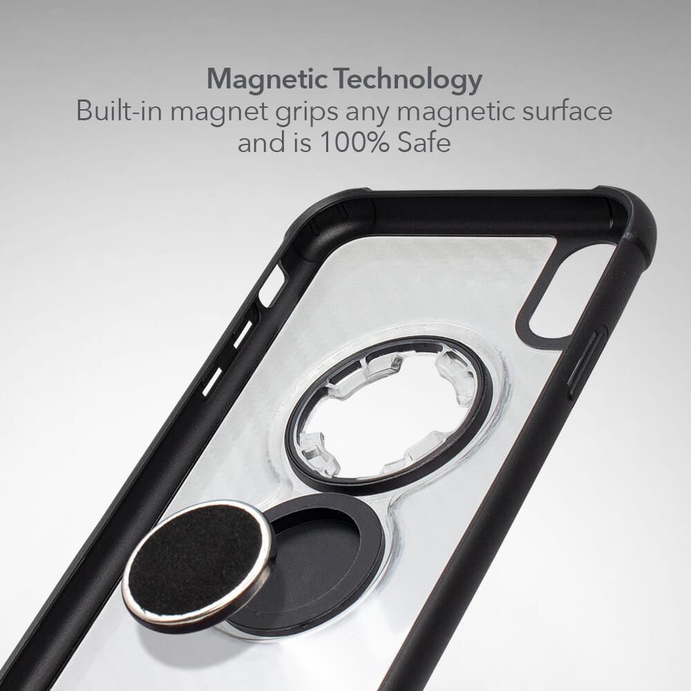 Magnetic iPhone XS/X Crystal Case