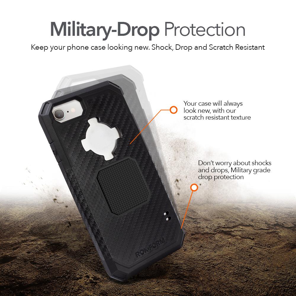 Rokform Rugged iPhone Case 8/7/6 Black Rokform Rugged iPhone Case 8/7/6 Black