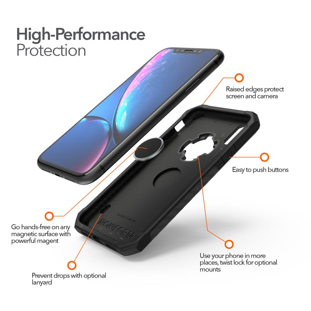 Magnetic Rugged Case - iPhone XR