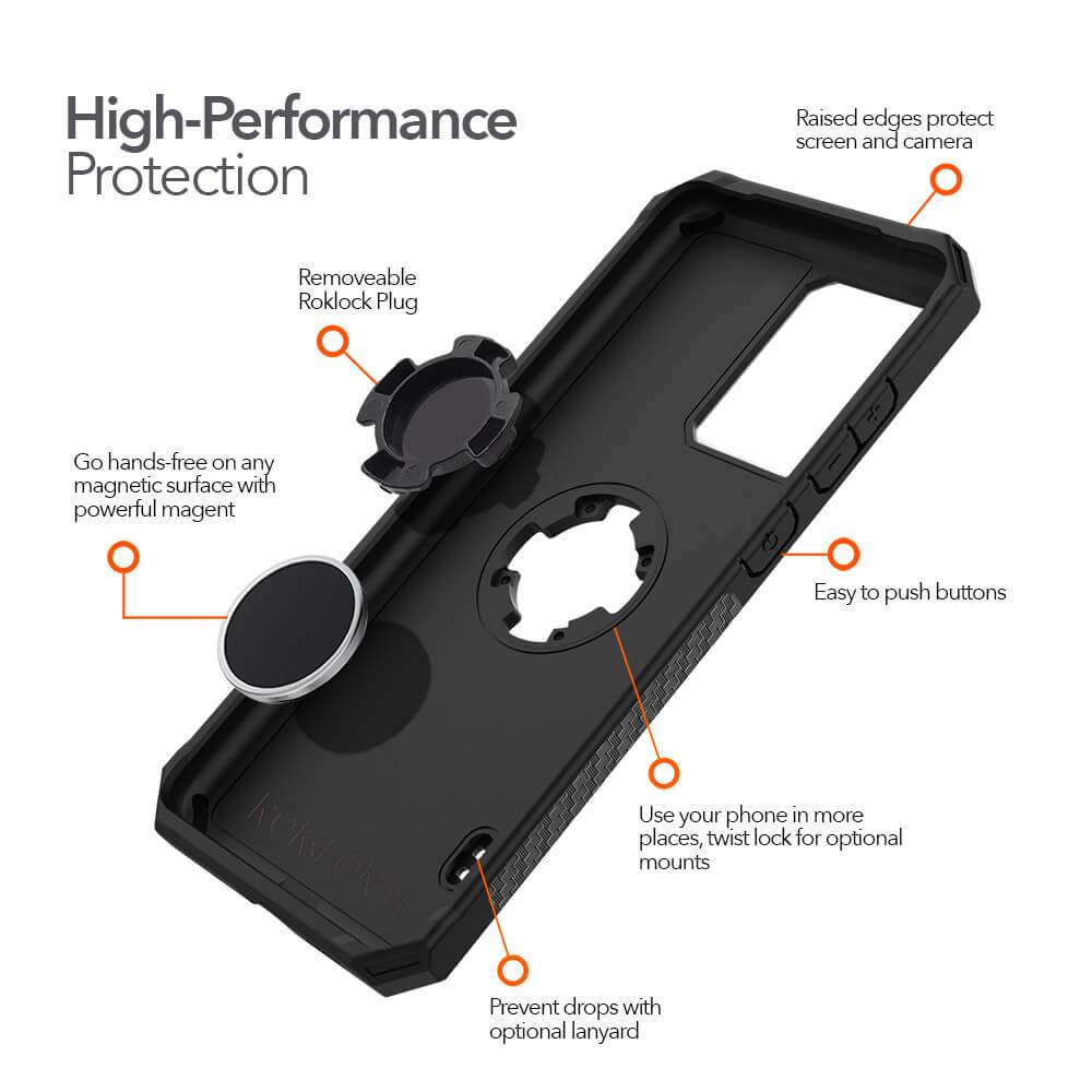 Magnetic Galaxy S20 Plus Rugged Case