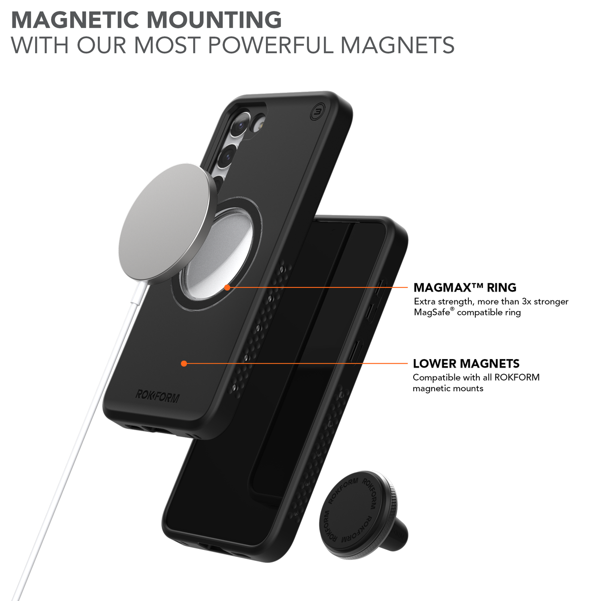 Magnetic Samsung Galaxy S23+ Eagle 3 Golf Phone Case