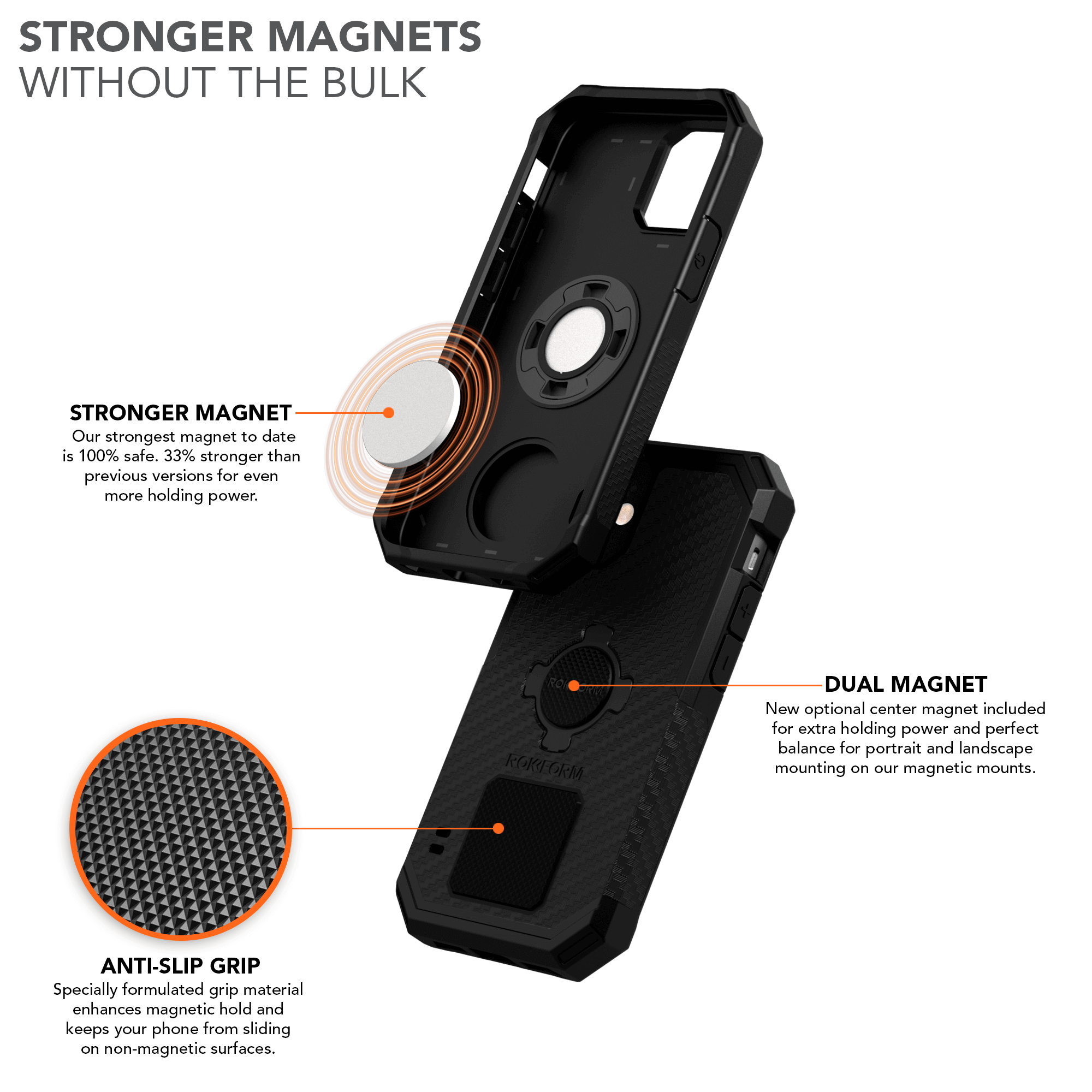 Magnetic iPhone 12 Mini Rugged Case
