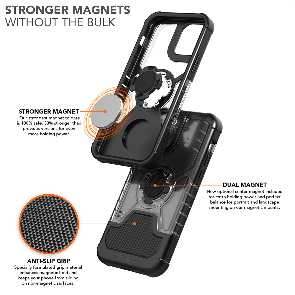 iPhone 12 Clear Case + iPhone 12 Pro Clear Case | Rokform.com iPhone 12 Clear Case + iPhone 12 Pro Clear Case | Rokform.com