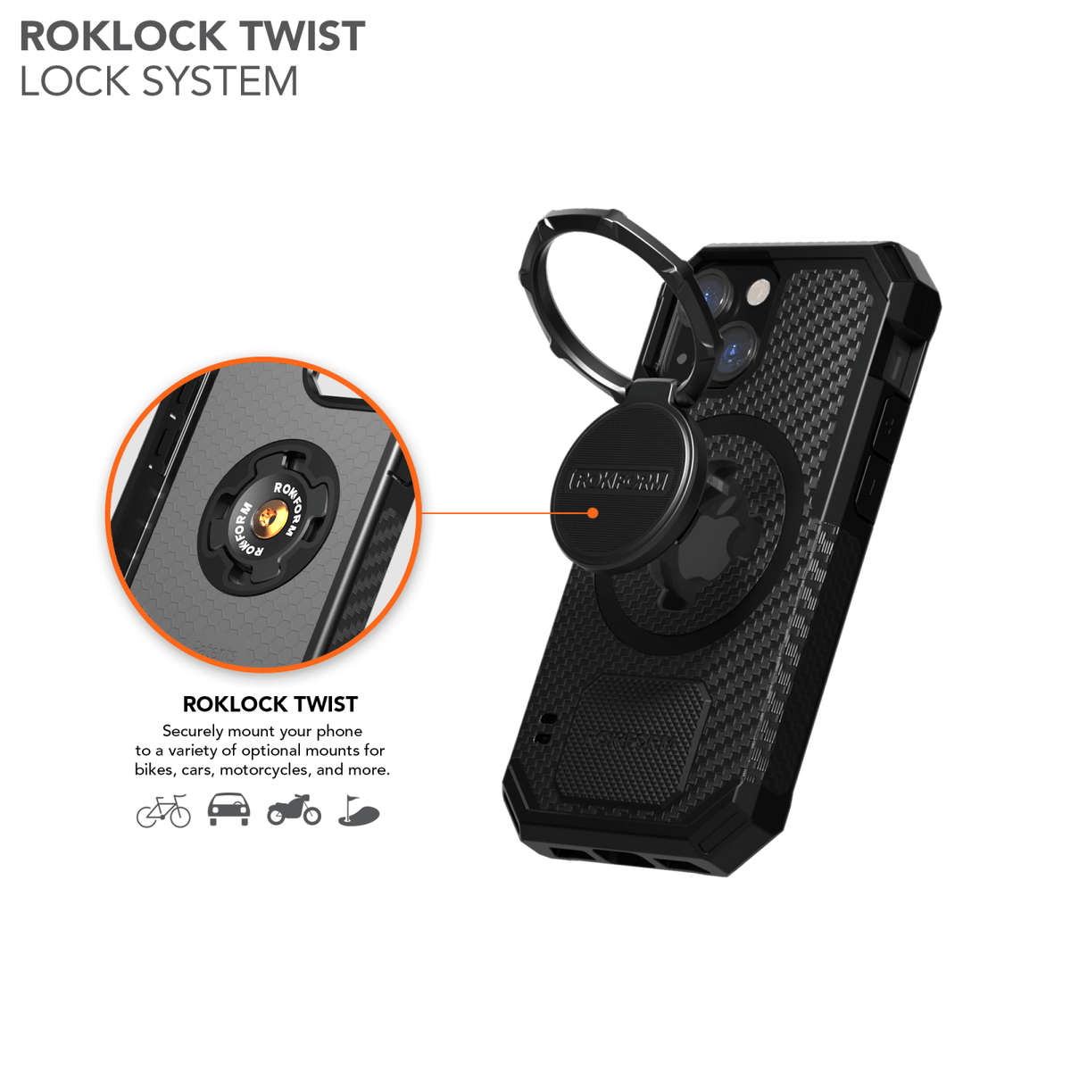 Rokform Rugged Case-iPhone 13 Mini Rokform Rugged Case-iPhone 13 Mini