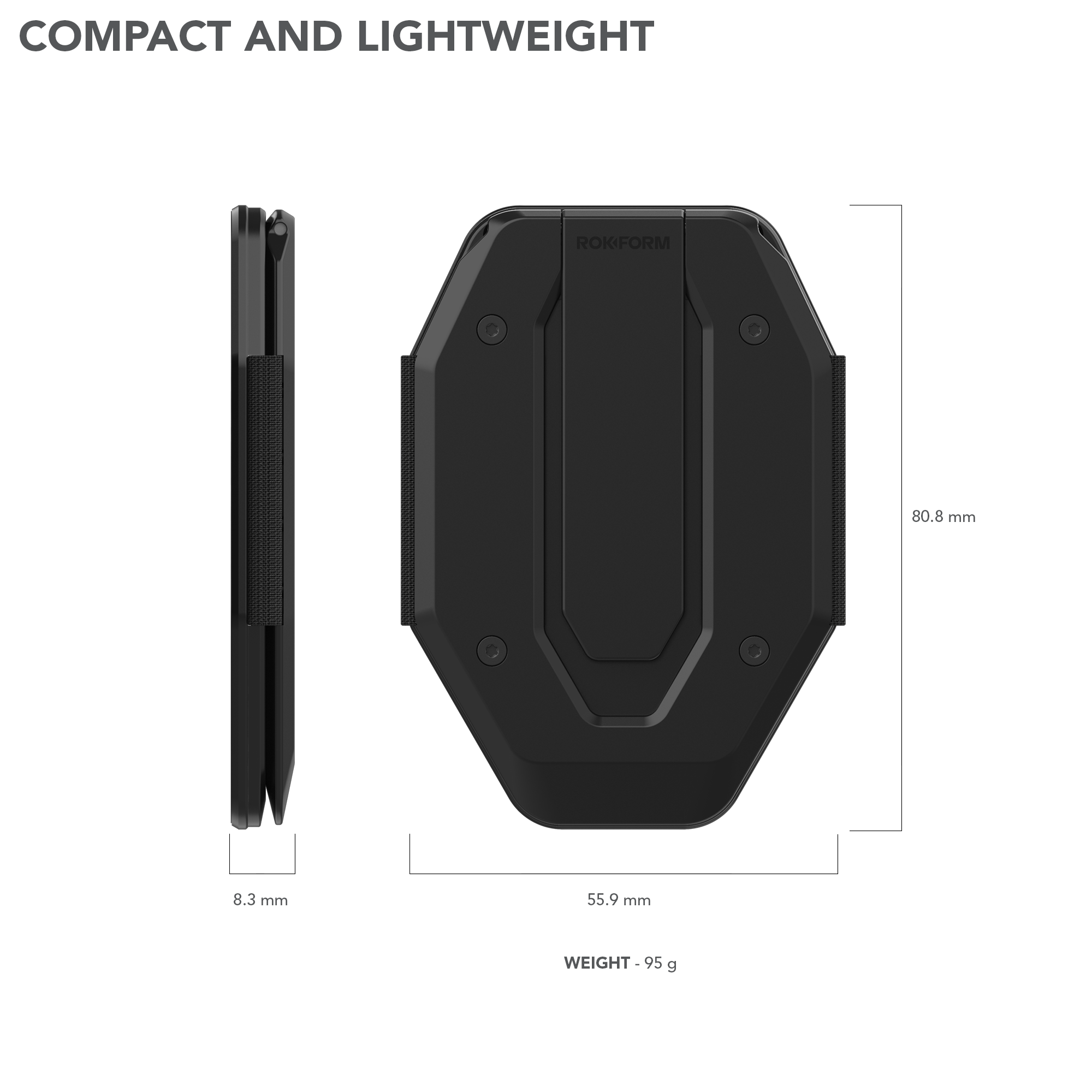 FUZION Magnetische MAGMAX™ Brieftasche mit Ständer