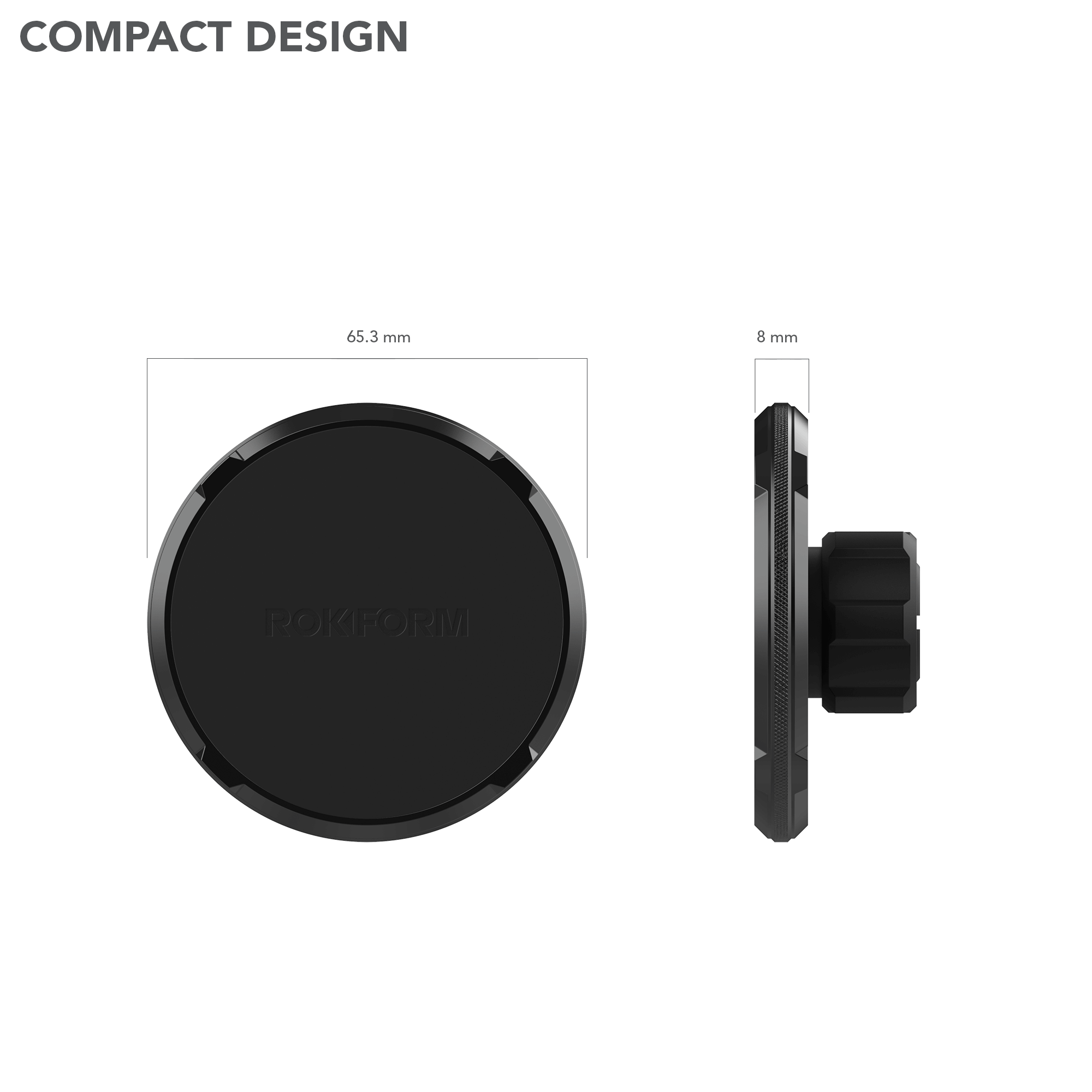 Soporte magnético de ventosa para parabrisas - Compatible con MagSafe®