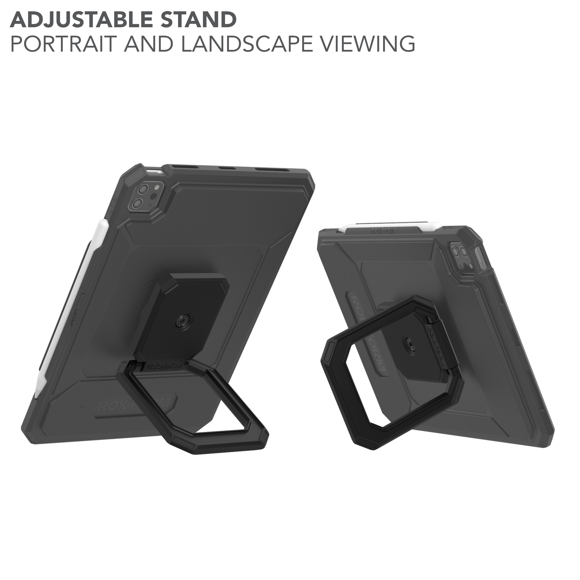 Adjustable Rokform iPad Kickstand Grip