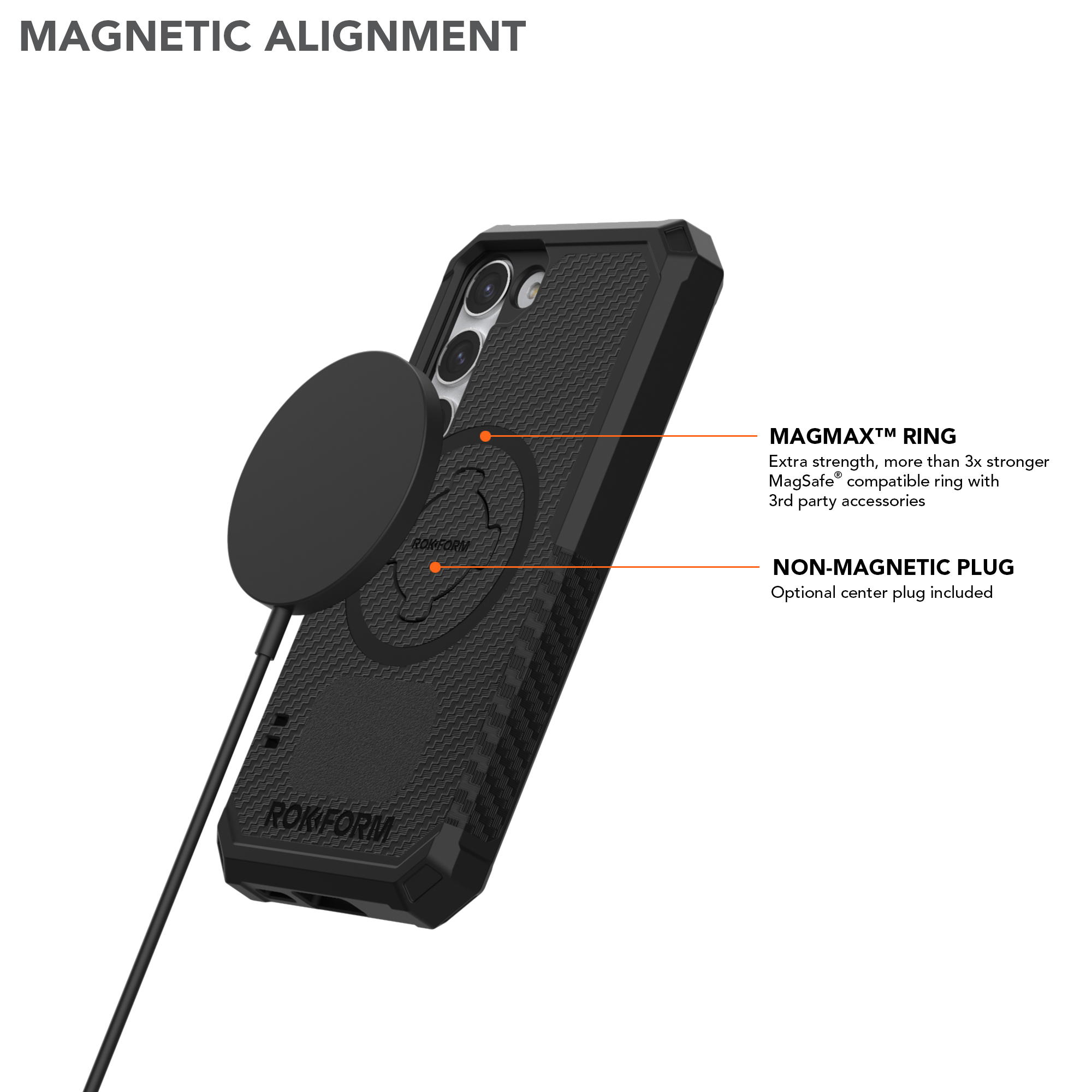 Galaxy S23 Magnetic Rugged Case