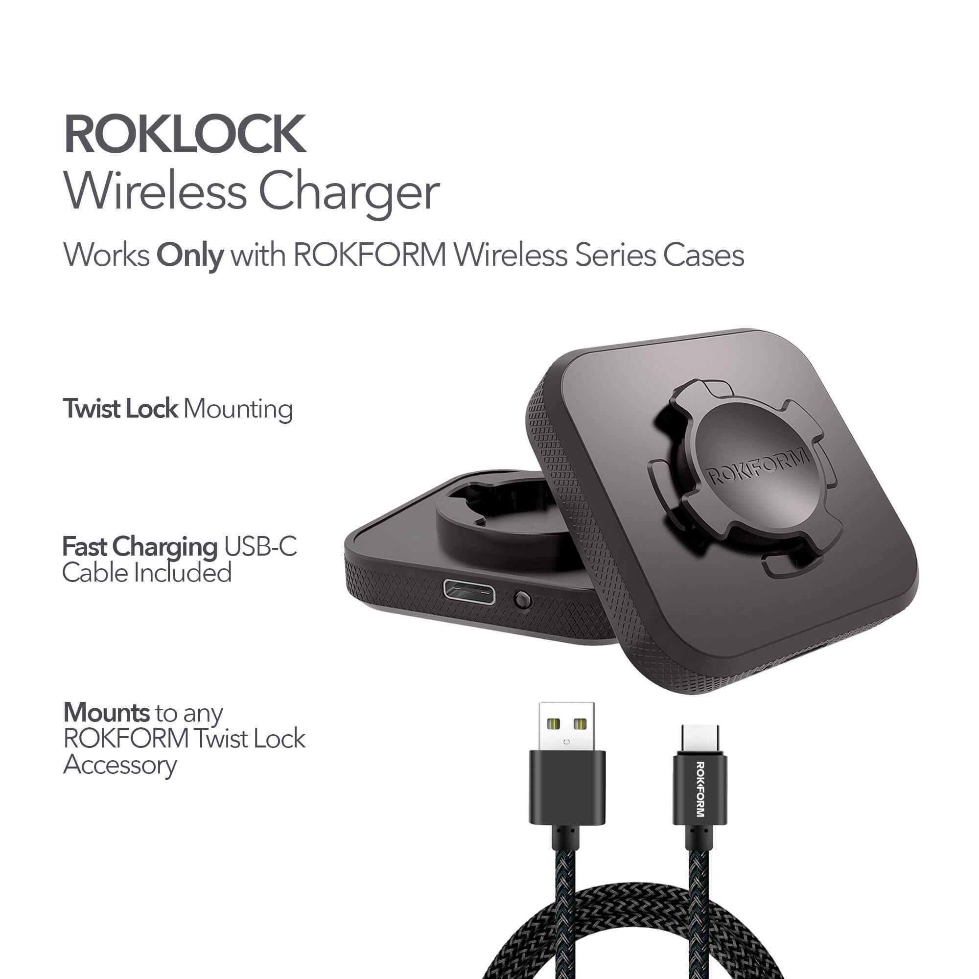 RokLock Wireless Car Charger