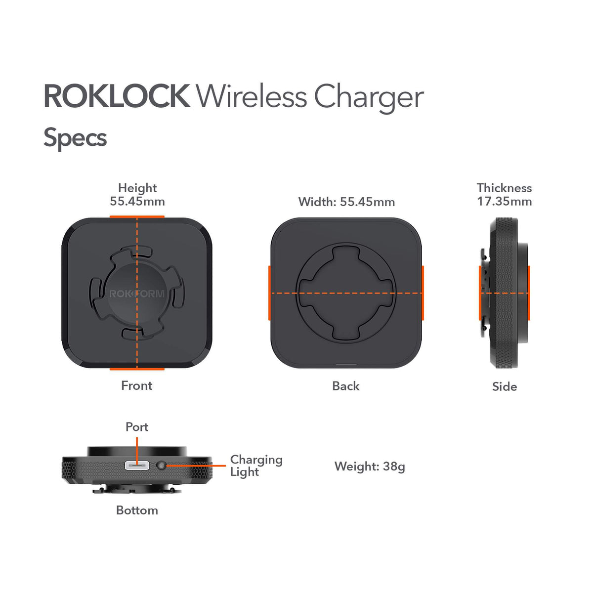 RokLock® Wireless Charger