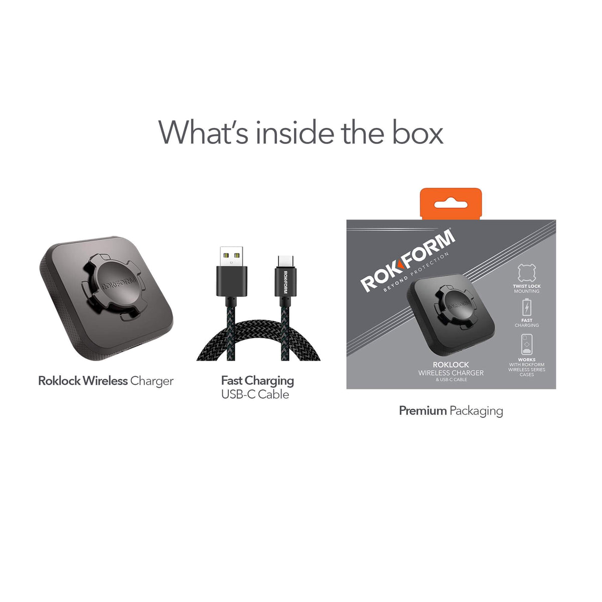 RokLock® Wireless Charger
