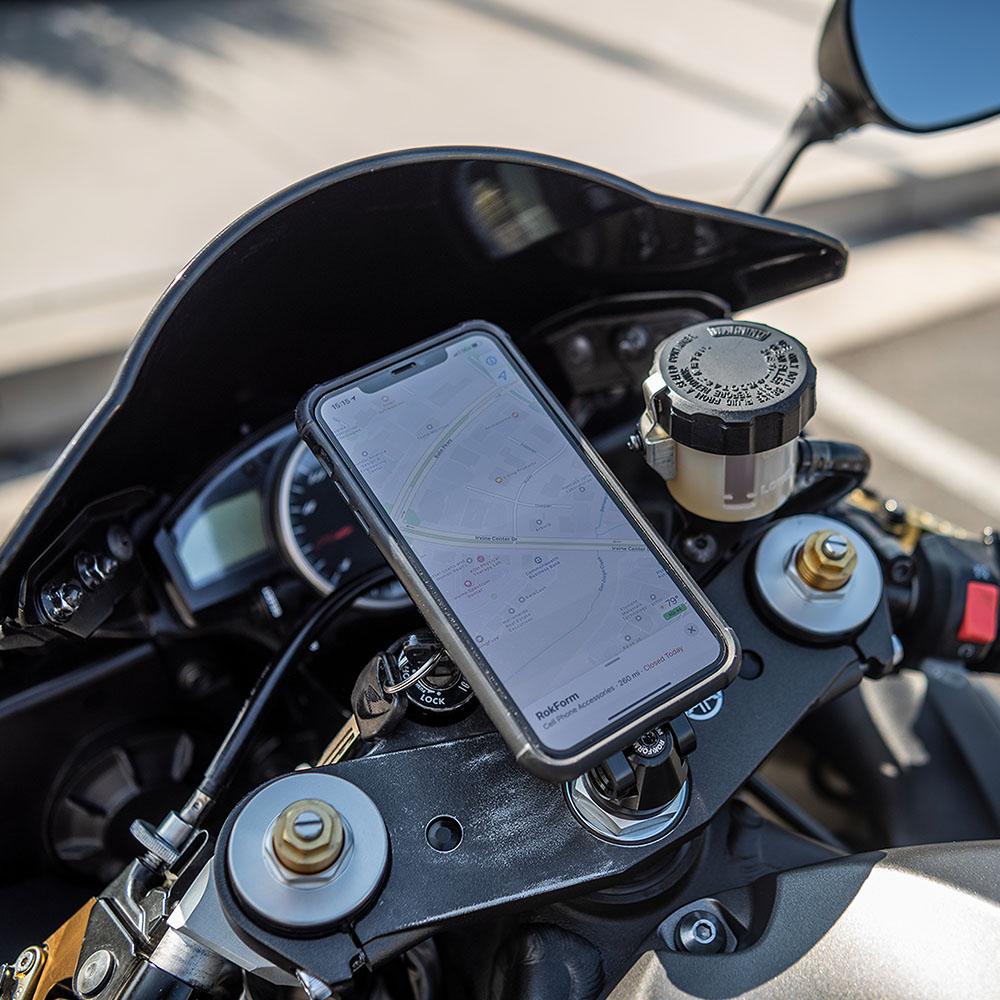 stem mount phone holder