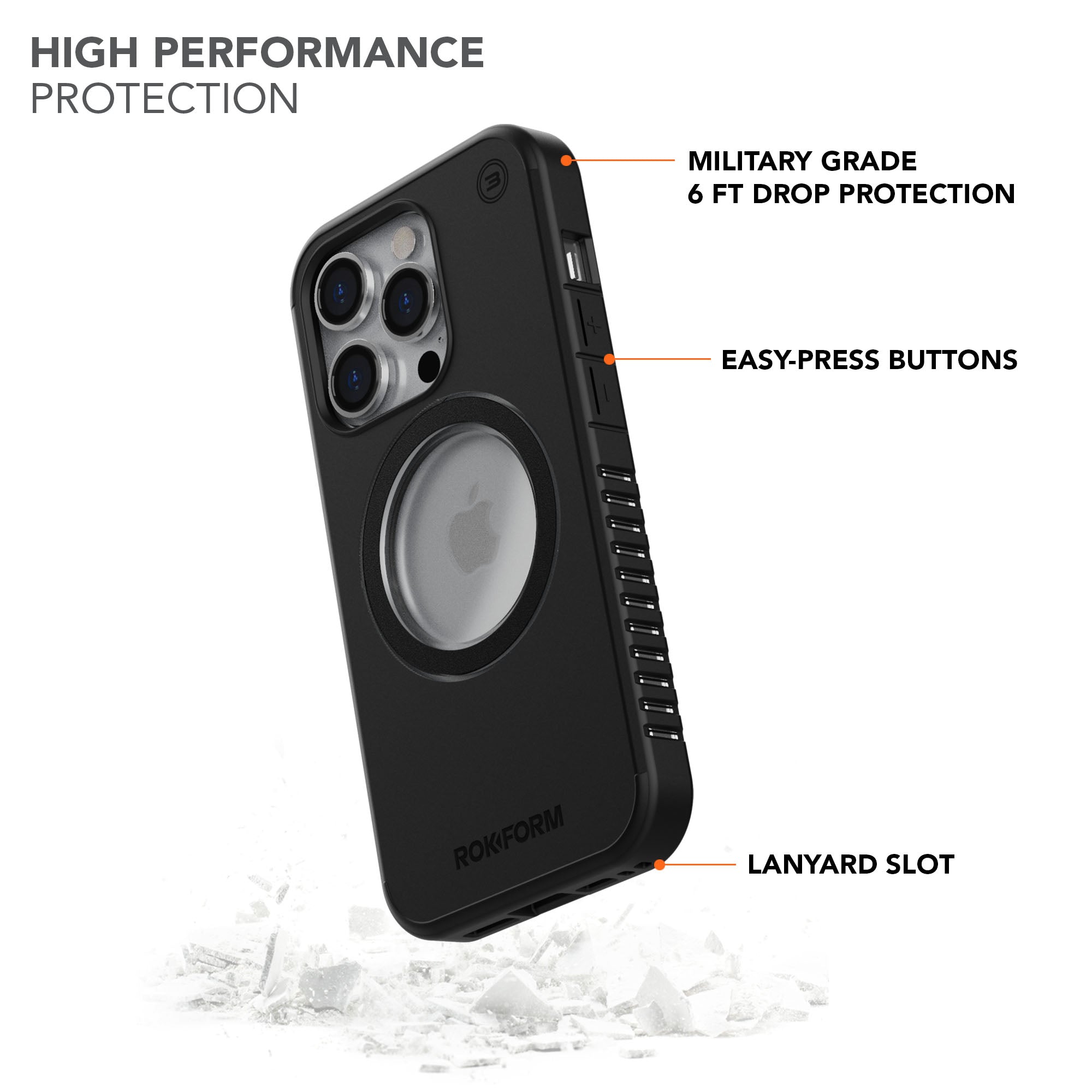 iPhone 13 Pro | イーグル3 磁気ゴルフ電話ケース