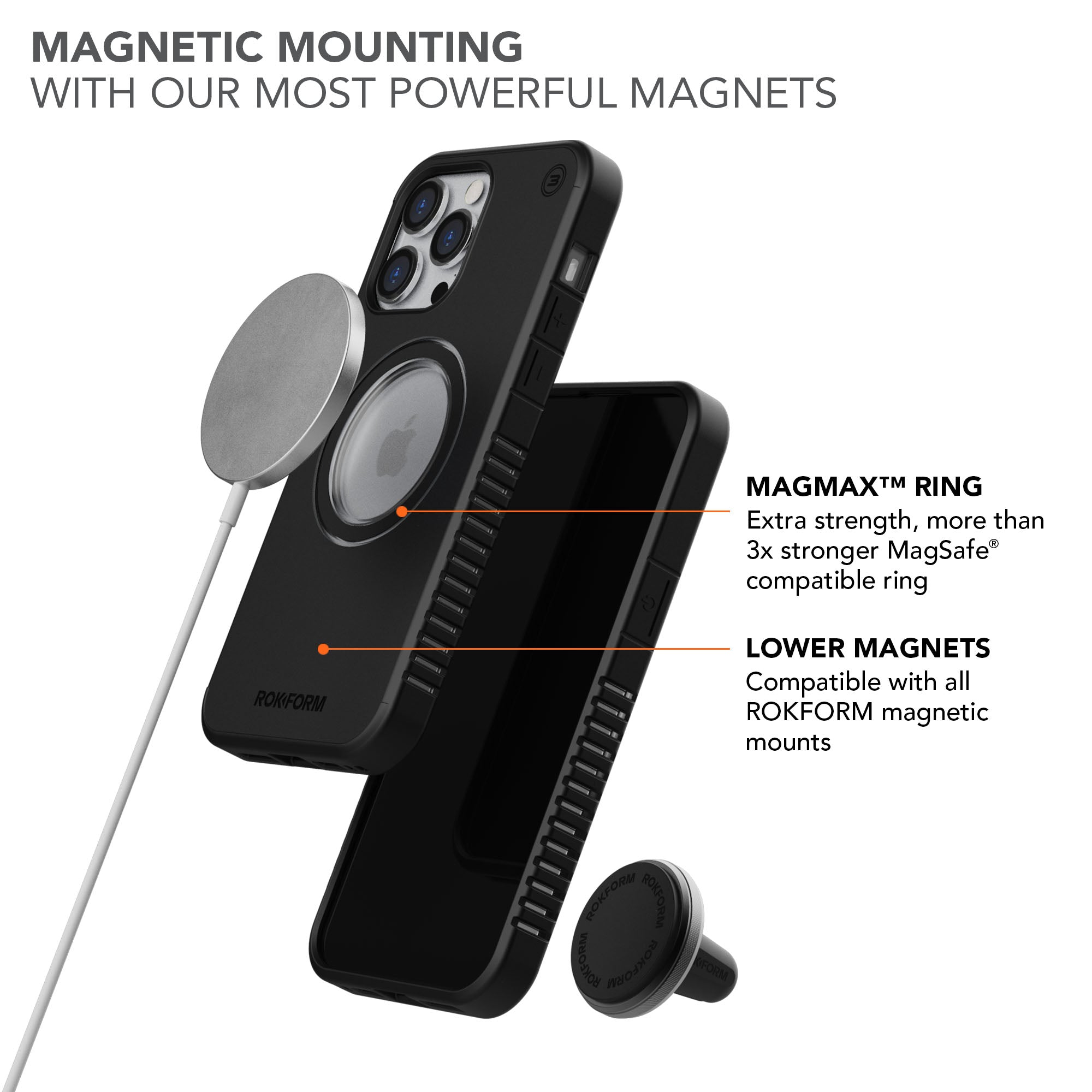 Rokform iPhone 14 Pro | Eagle 3 Magnetic Golf Phone Case